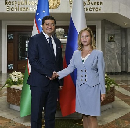 Signing of a trilateral agreement at the embassy of Uzbekistan